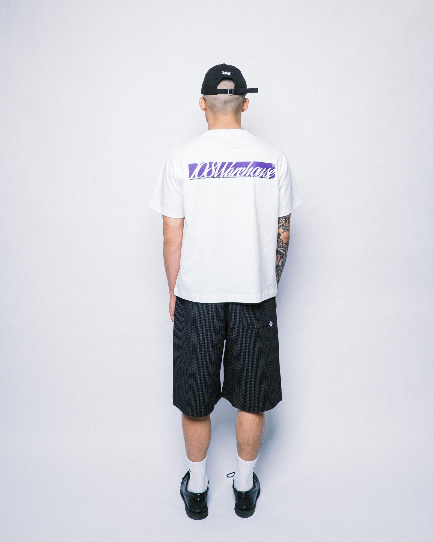 108WAREHOUSE - Bar T-Shirt - White