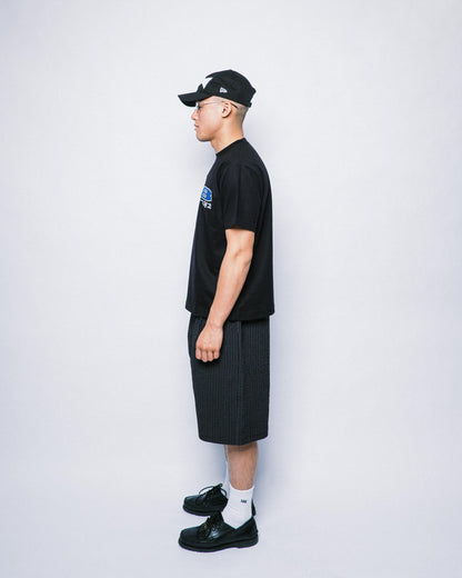 108WAREHOUSE - Border T-Shirt - Black
