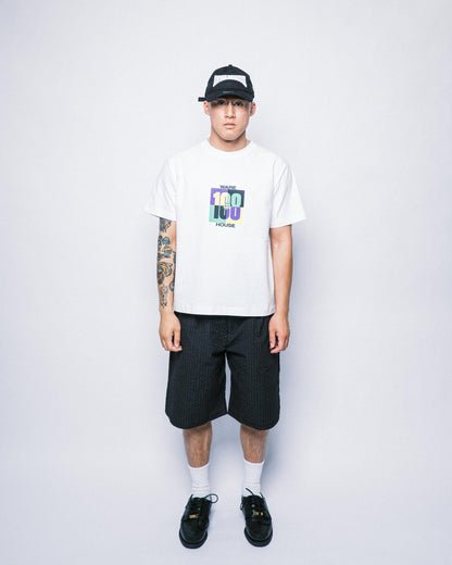 108WAREHOUSE - Cross T-Shirt - White