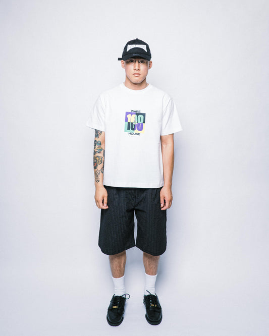108WAREHOUSE - Cross T-Shirt - White