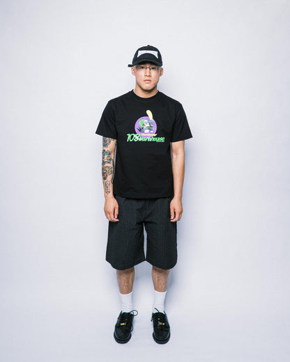 108WAREHOUSE - Big Gulp T-Shirt - Black