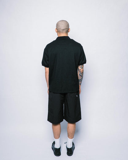 108WAREHOUSE - Enterprise Polo - Black