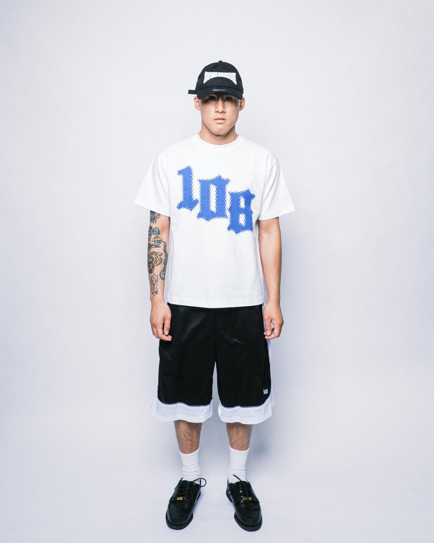 108WAREHOUSE - Big Team Logo T-Shirt - White