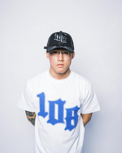 108WAREHOUSE x New Era - 9TWENTY Team Logo Contrast Stitch Cap - Black