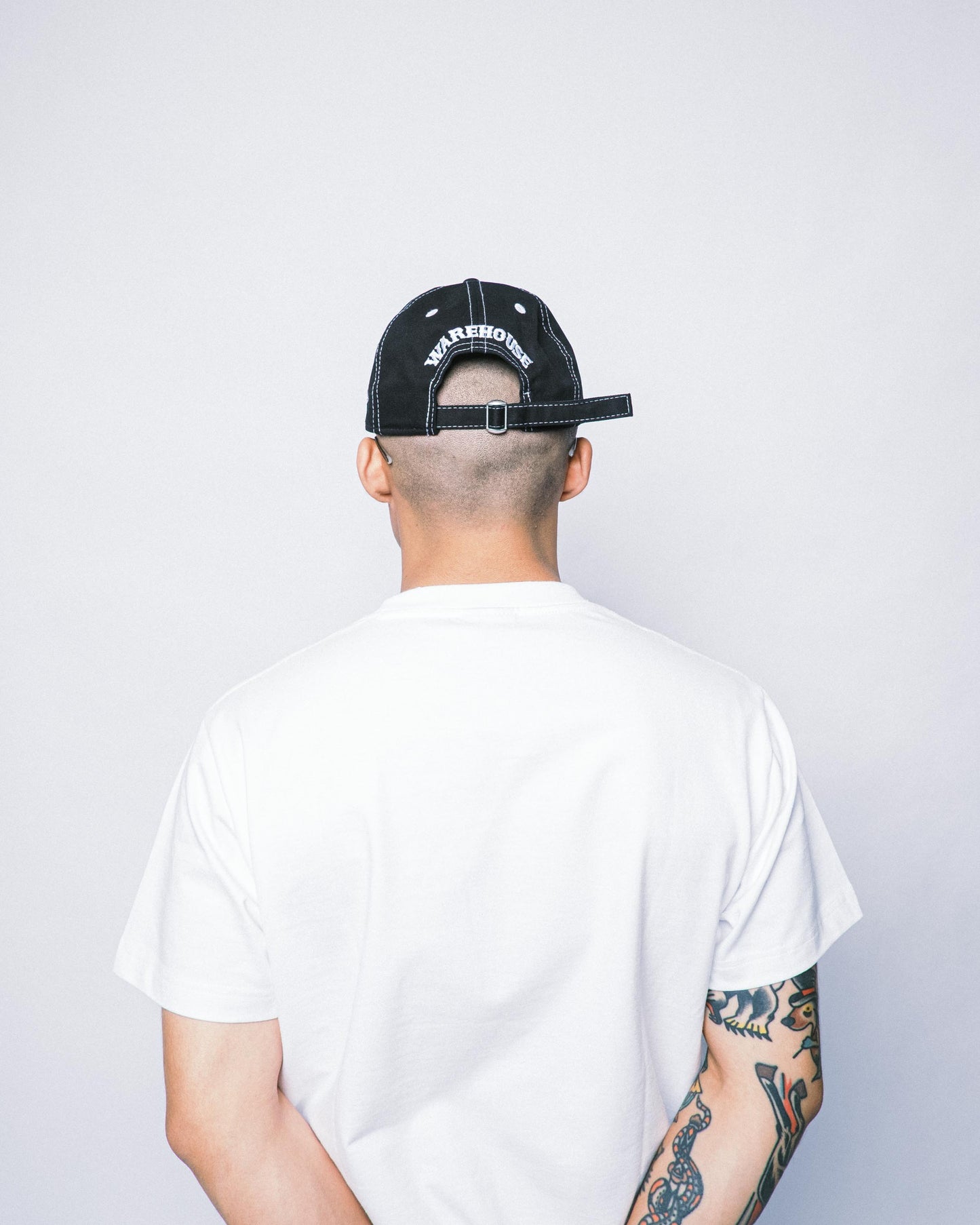 108WAREHOUSE x New Era - 9TWENTY Team Logo Contrast Stitch Cap - Black