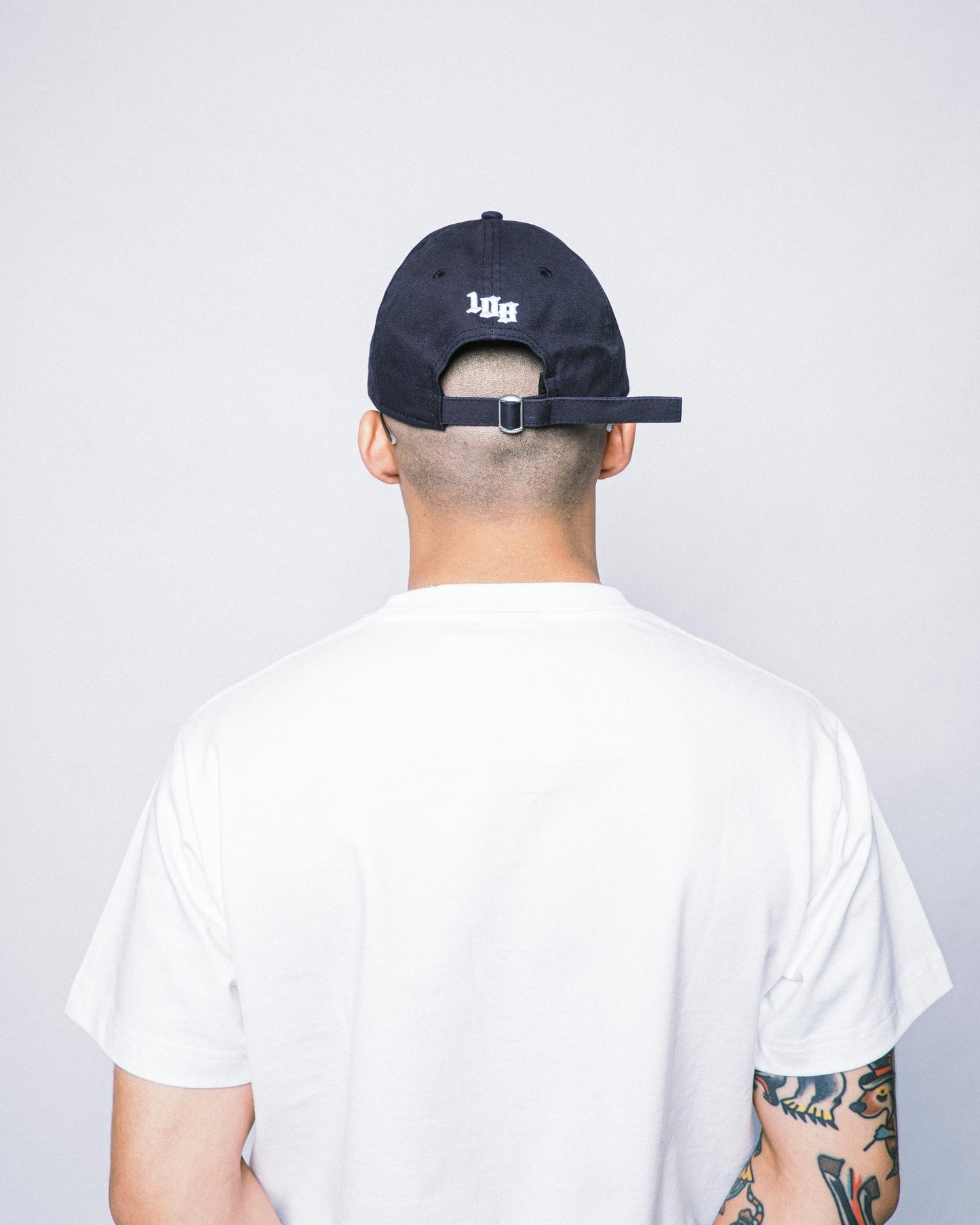 108WAREHOUSE x New Era - 9TWENTY Brick Cap - Navy