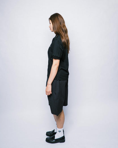 108WAREHOUSE - Enterprise Polo - Black