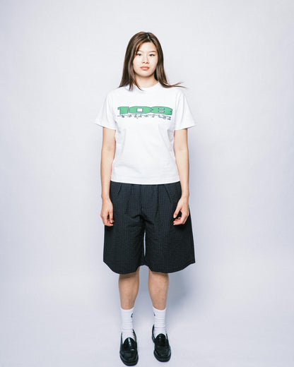 108WAREHOUSE - Border T-Shirt - White