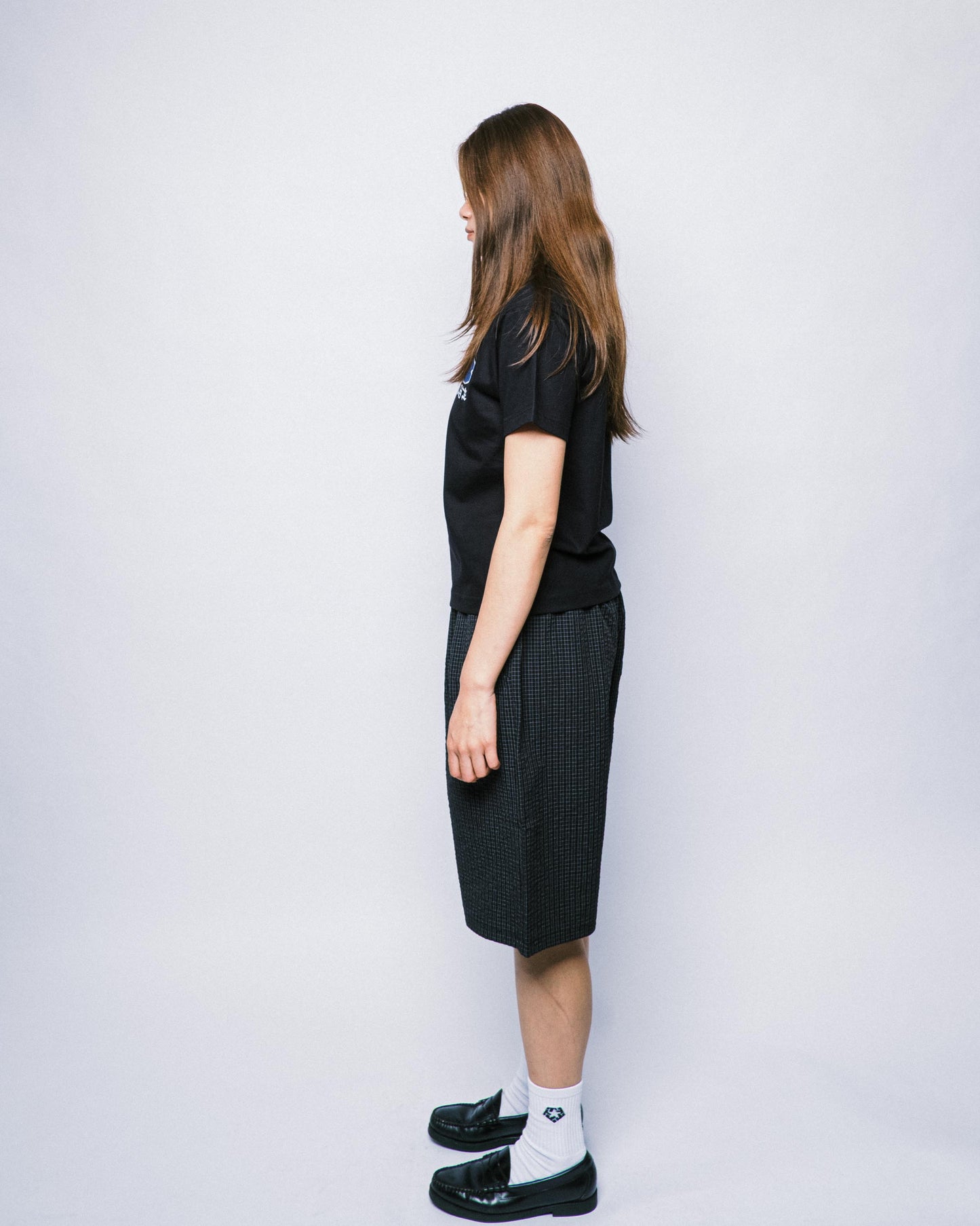 108WAREHOUSE - Border T-Shirt - Black
