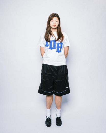 108WAREHOUSE - Two Panel Mesh Shorts - Black / Black