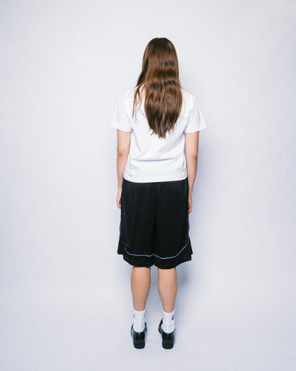 108WAREHOUSE - Two Panel Mesh Shorts - Black / Black