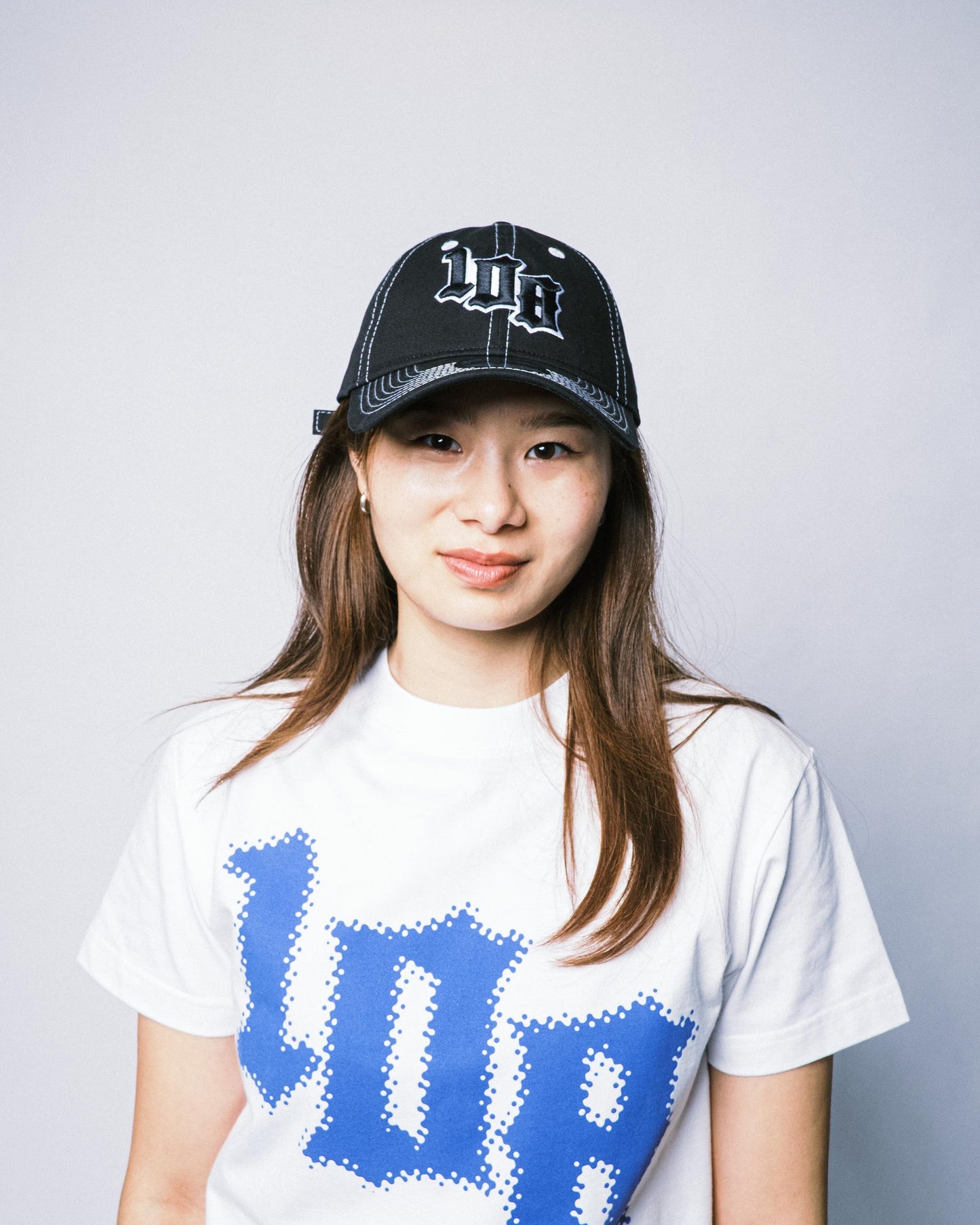 108WAREHOUSE x New Era - 9TWENTY Team Logo Contrast Stitch Cap - Black