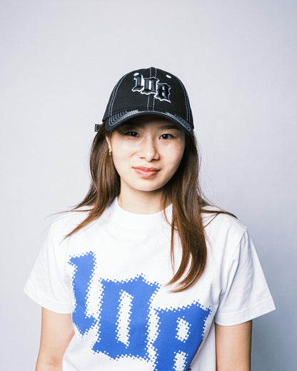 108WAREHOUSE x New Era - 9TWENTY Team Logo Contrast Stitch Cap - Black