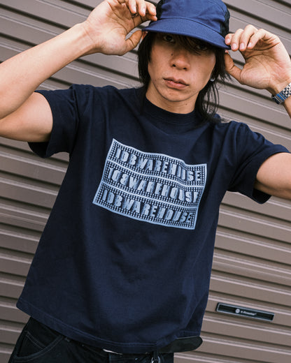 108WAREHOUSE Moon T-Shirt - Navy