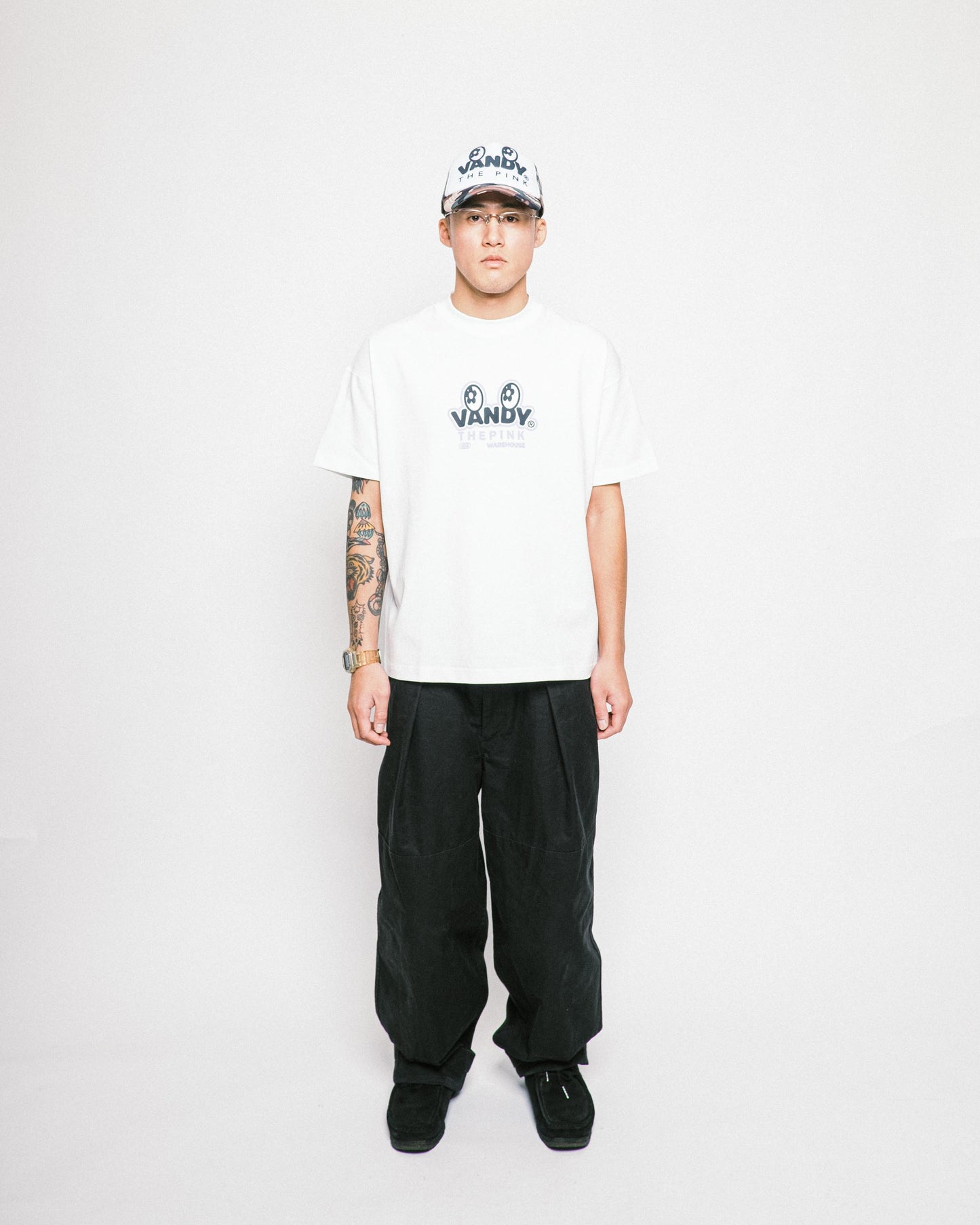 VANDYTHEPINK x 108WAREHOUSE -  T-Shirt - White