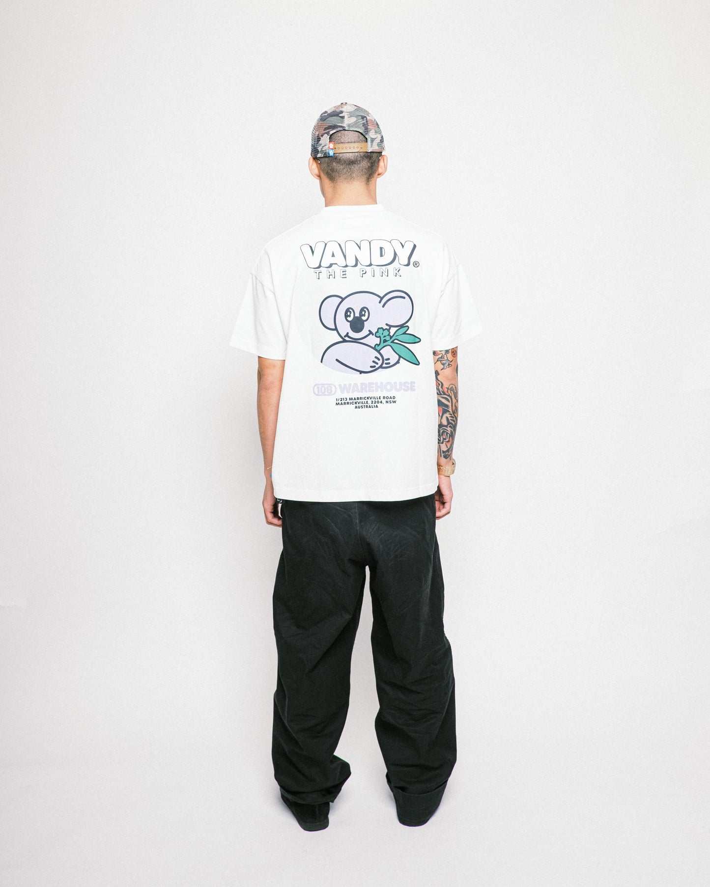VANDYTHEPINK x 108WAREHOUSE -  T-Shirt - White