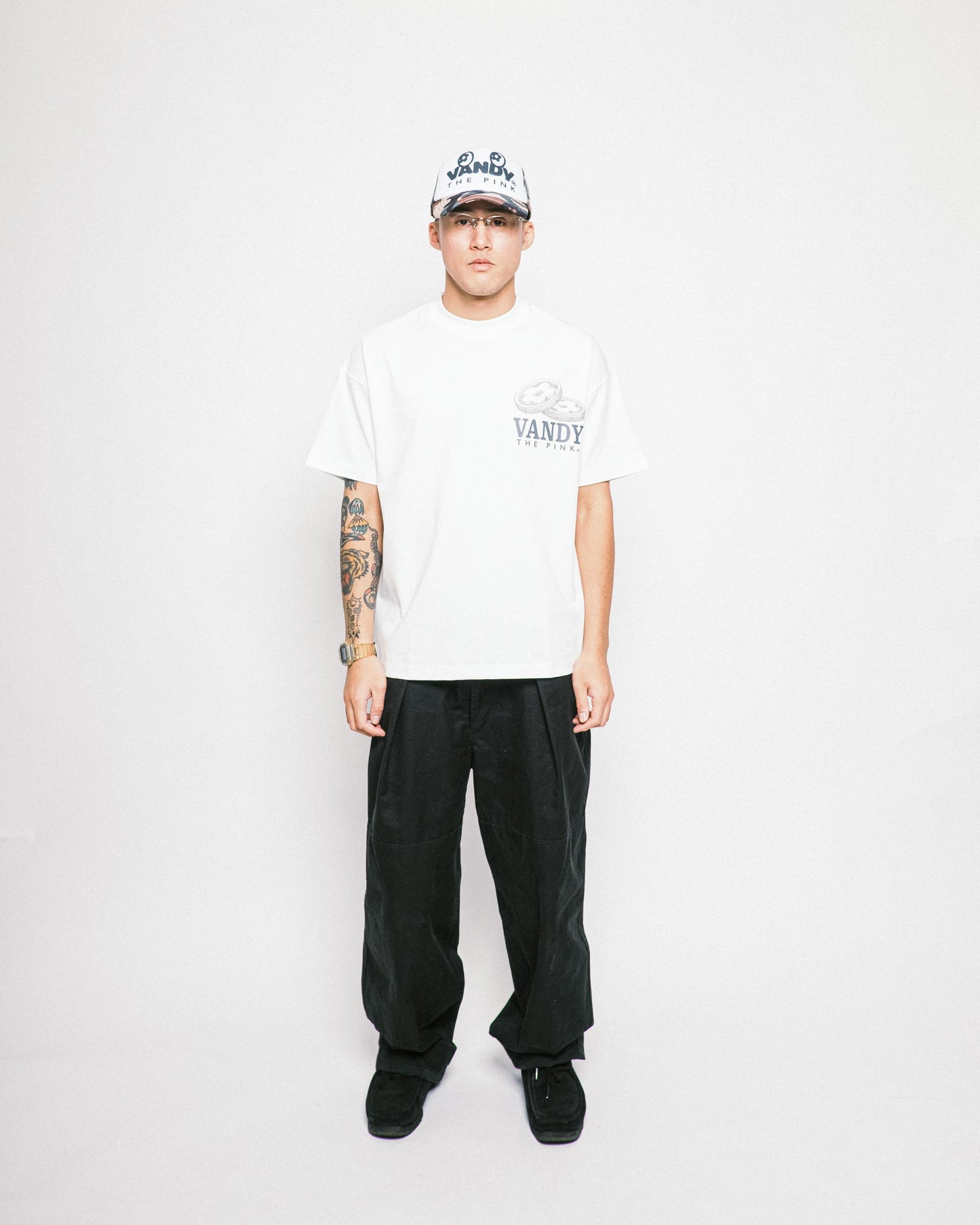 VANDYTHEPINK - Gorilla T-shirt - White