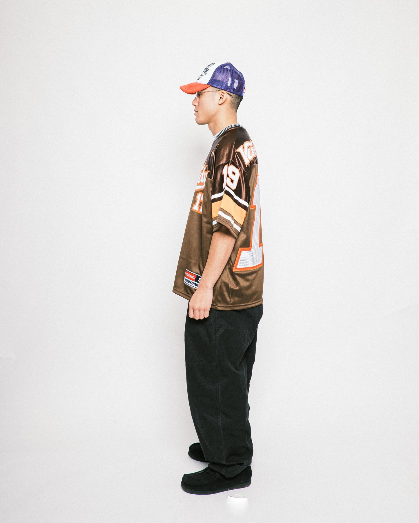 VANDYTHEPINK - Football Jersey - Brown