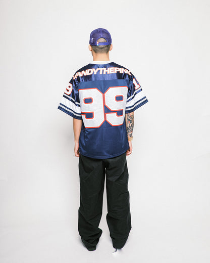 VANDYTHEPINK - Football Jersey - Navy