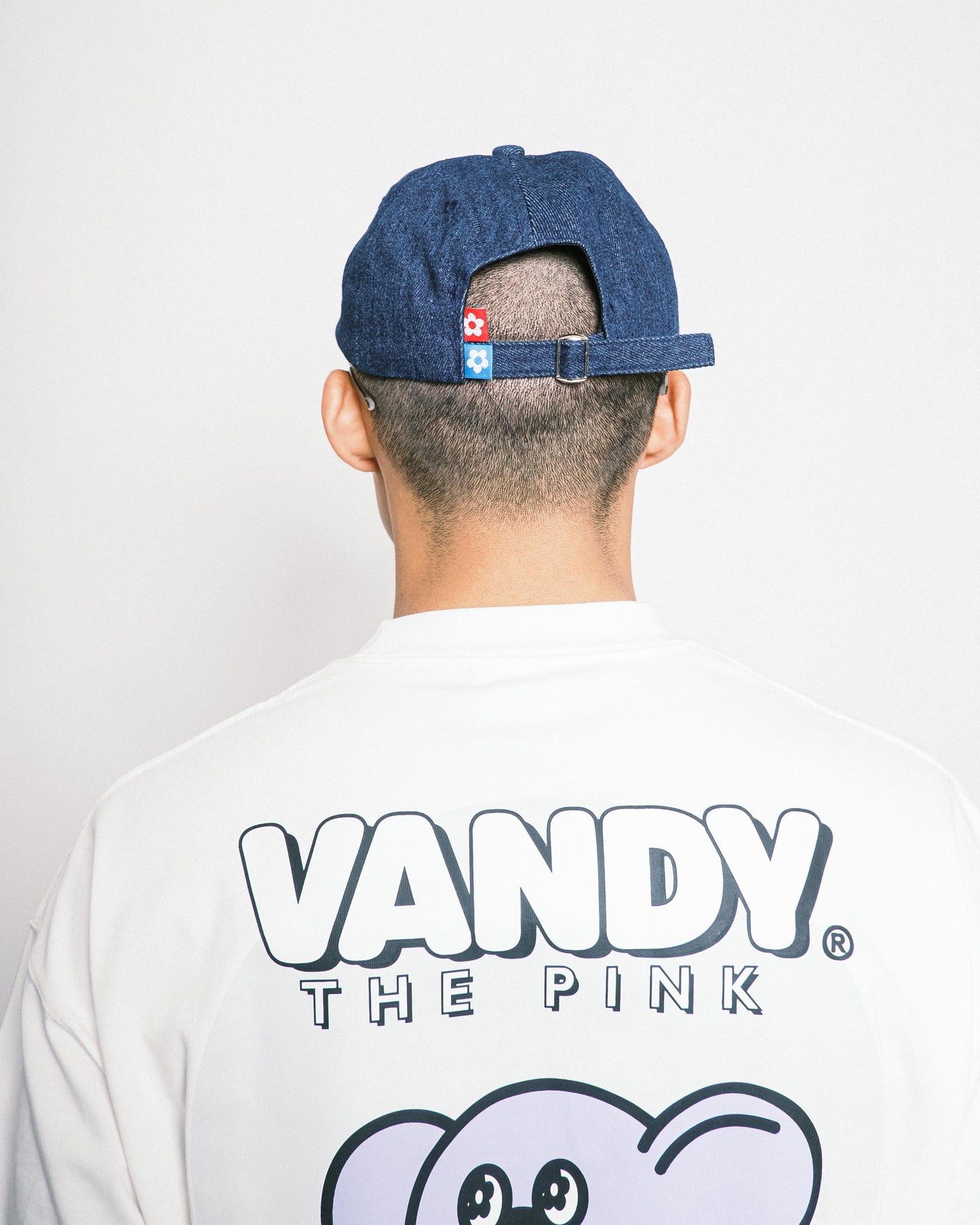 VANDYTHEPINK - Basic Logo Cap - Dark Blue Denim