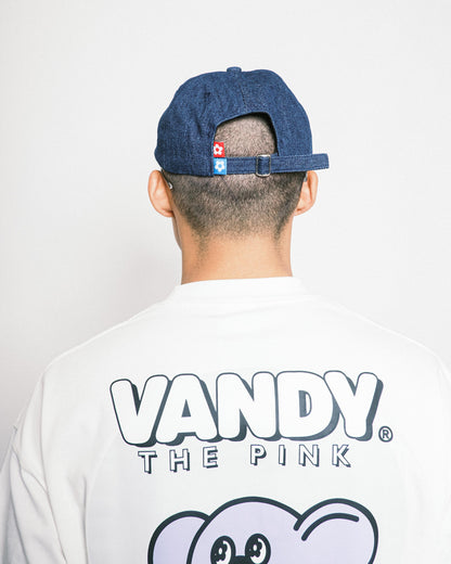 VANDYTHEPINK - Basic Logo Cap - Dark Blue Denim