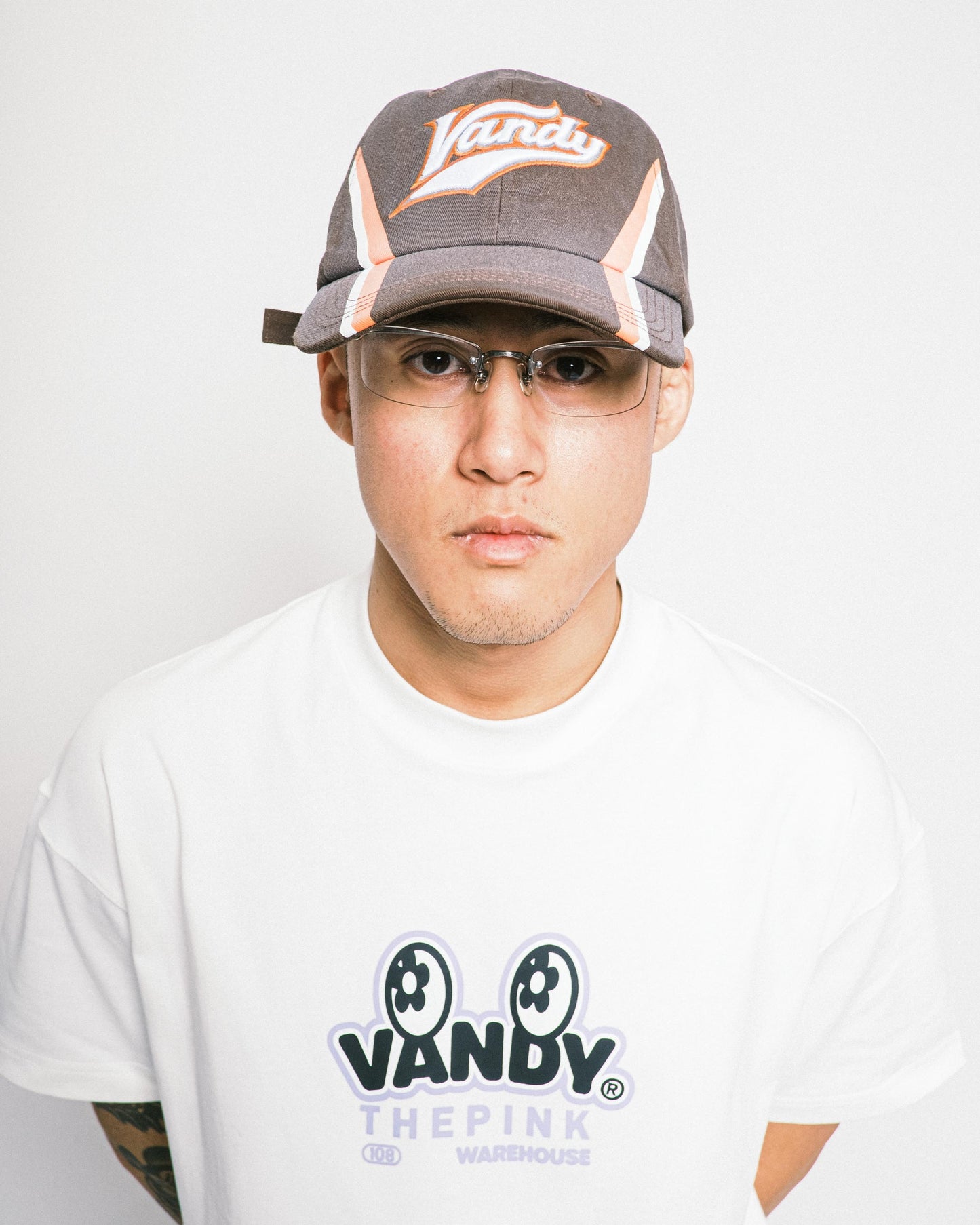 VANDYTHEPINK - Racing Cap - Brown