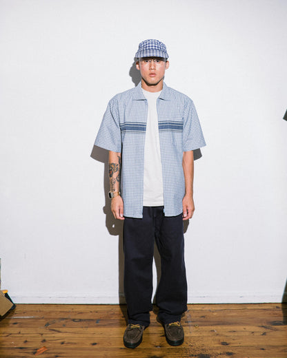 Gramicci - Zip Up Wave Shirt - Pacific Plaid