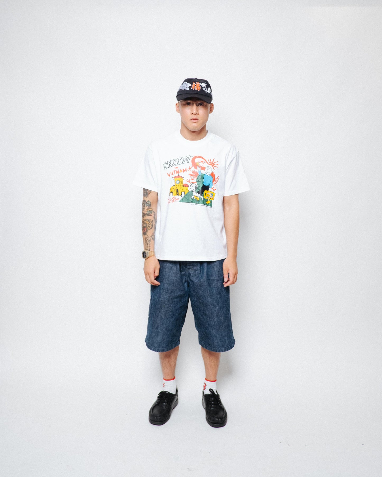 VUTRU Inc - Snoopy in Vietnam T-Shirt - White