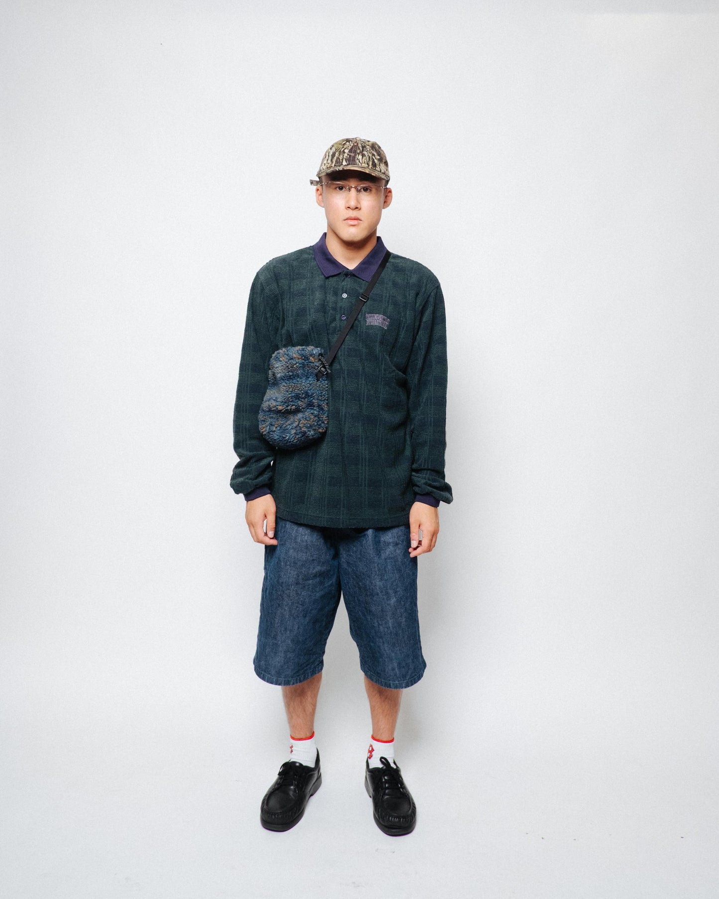 Thisisneverthat - Fleece Mini Bag - Navy