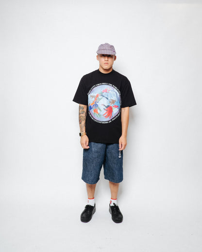 coogidowntothesex - World Wide Cutty Virus T-Shirt - Black