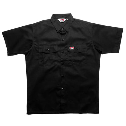 Ben Davis - Button Up Solid Short Sleeve (Black)