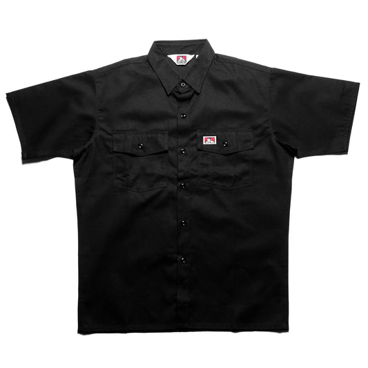 Ben Davis - Button Up Solid Short Sleeve (Black)
