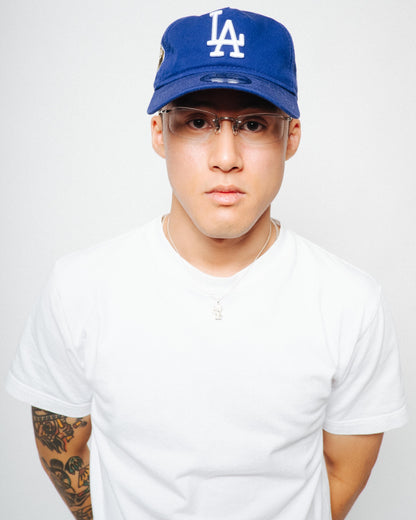 New Era - 9TWENTY A-Frame LA Dodgers World Series Wash Cap - Blue