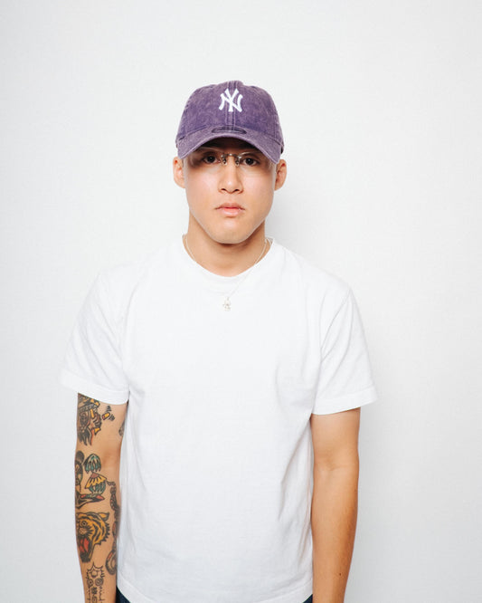 New Era - 9TWENTY NY Yankees Snow Wash Cap - Light Navy