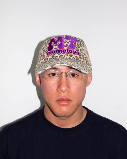 Momotoys - MT Hat - Light Brown Cheetah