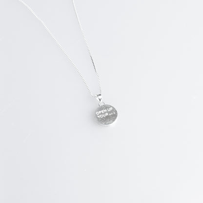 IN-PUT-OUT - Open Up Cookie Necklace - 925 Silver