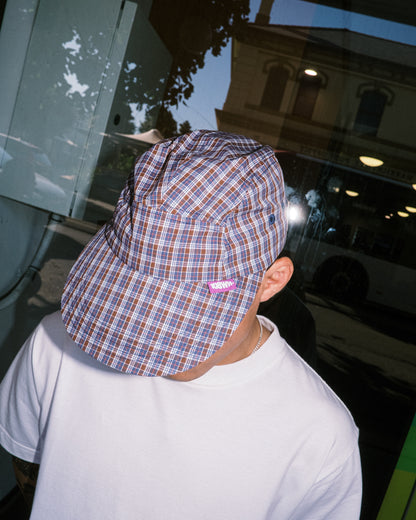 108WAREHOUSE - Plaid 5EZY Cap - Multi
