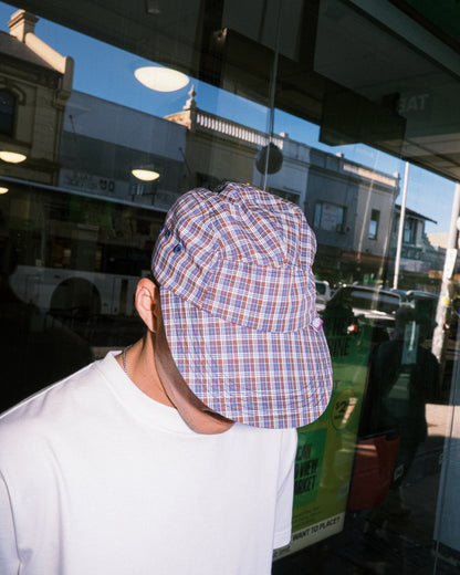 108WAREHOUSE - Plaid 5EZY Cap - Multi