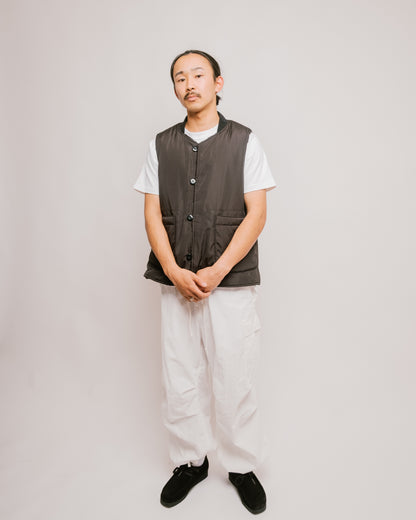 Army Twill - PE Weather Reversible vest - Black