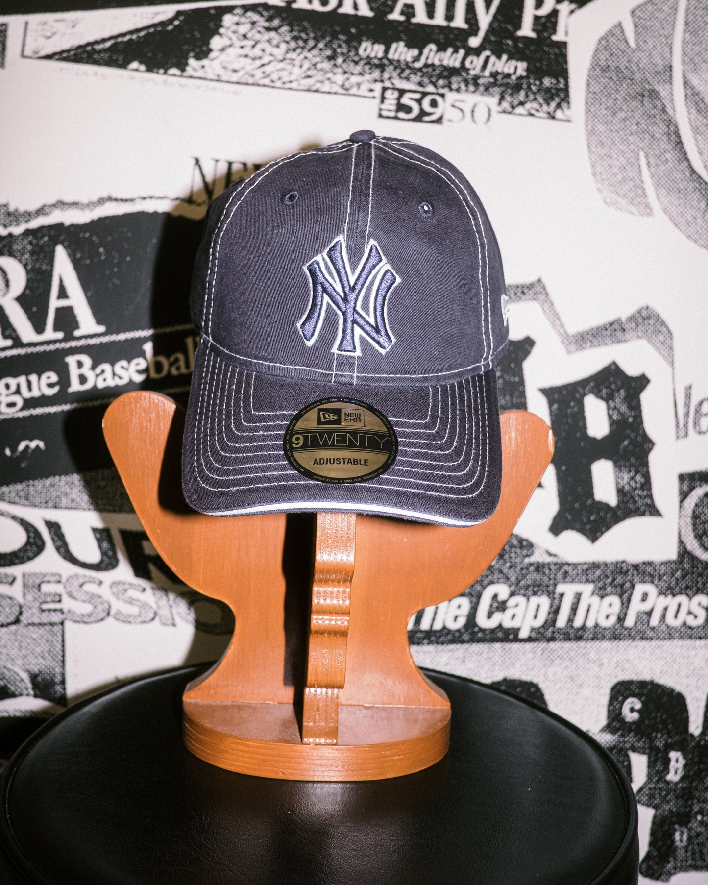 New Era - 9TWENTY NY Yankees Contrast Team Cap - Navy