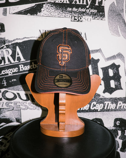 New Era - 9TWENTY SAF Giants Contrast Team Cap - Black