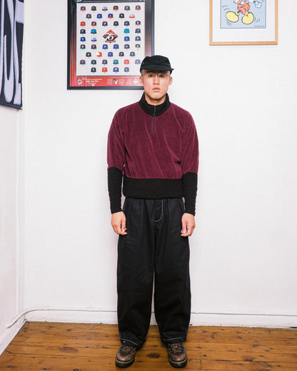 Montbell 2-Tone Purple/Black Top - 00s