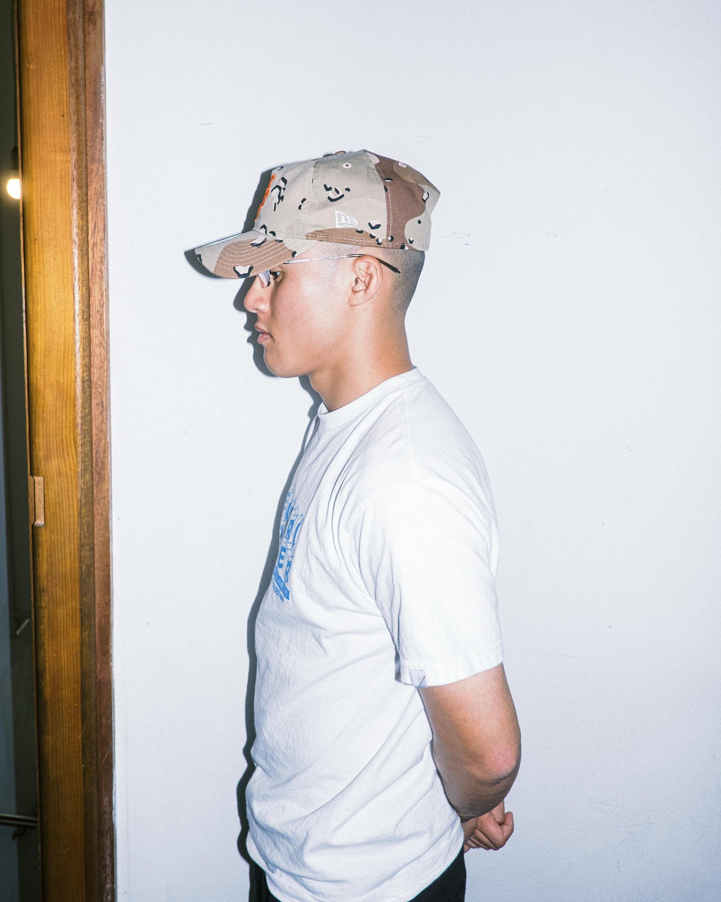 New Era - 9TWENTY A-Frame NY Mets Cap - Washed Desert Camo