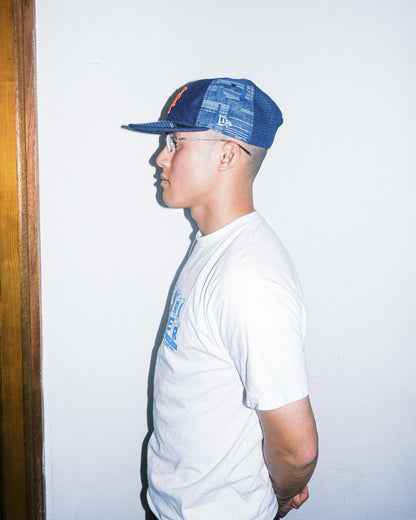 New Era - 9FIFTY Retro Crown NY Mets Cap - Multi-Denim