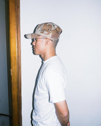 New Era - 9TWENTY A-Frame NY Yankees Cap - Washed Desert Camo