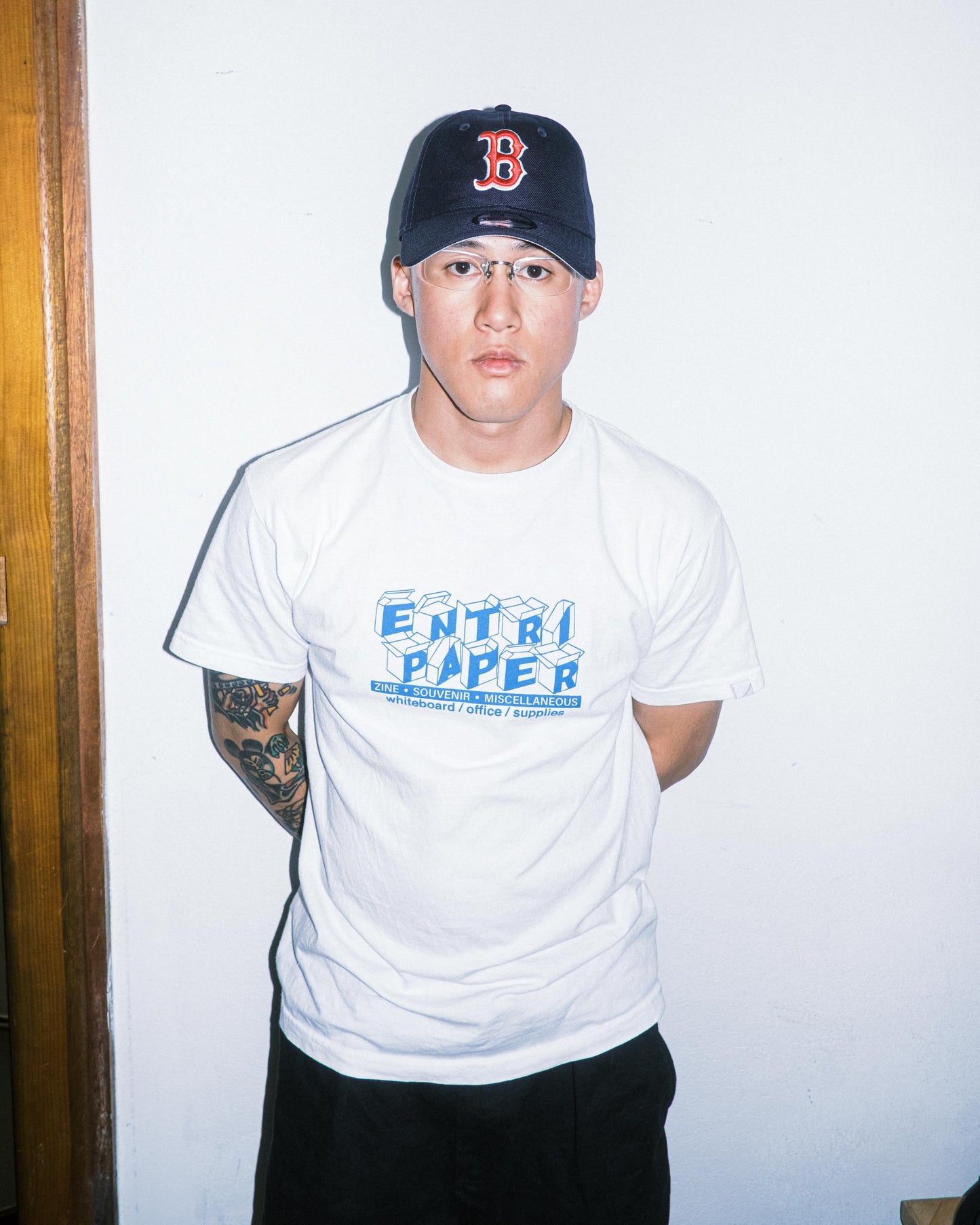 New Era - 9TWENTY BOS Red Sox Premium Wool Twill Cap - Navy