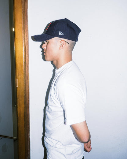 New Era - 9TWENTY BOS Red Sox Premium Wool Twill Cap - Navy