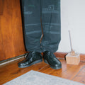 Clarks Originals Wallabee Boot - Black Leather