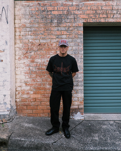 Pseushi - Standard Cut - Rinse Wash Black Denim