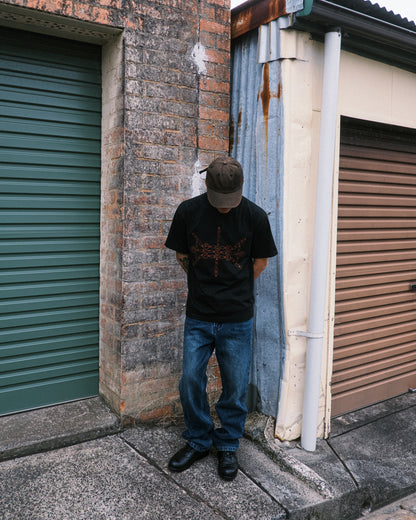 Pseushi - Washed Canvas Cap - Brown